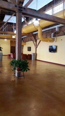 Mezzanine in the Roundhouse