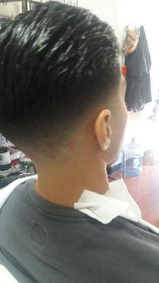 Low fade whit cero