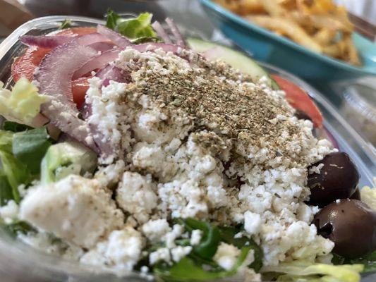 Small Greek salad