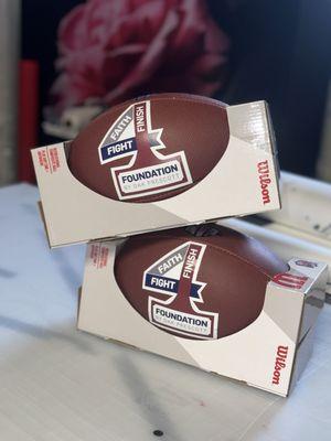 Custom Football Centerpieces for Event