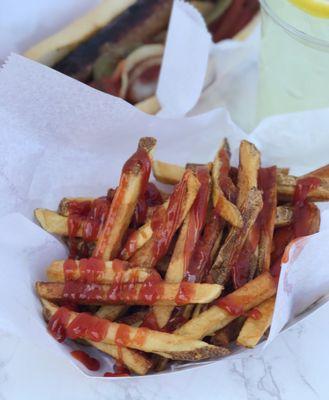 Fresh cut fries