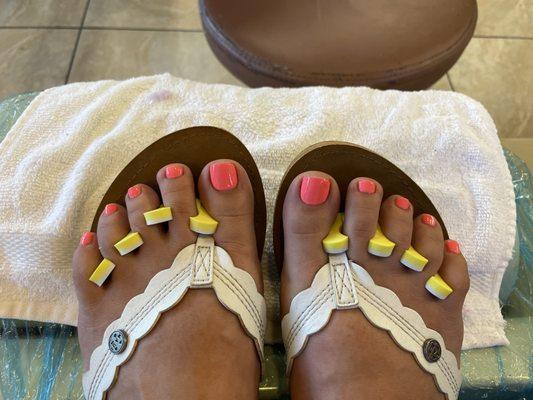 Perfect pedicure