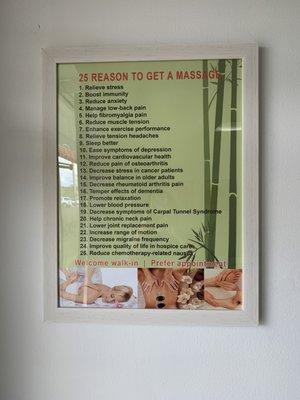 25 reason to get a massage