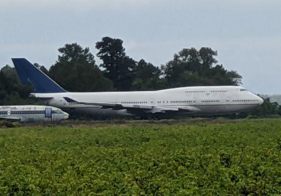 Dead planes at Laurinburg Maxton Airport