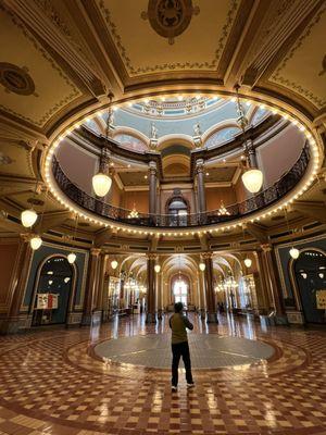 Rotunda from below.