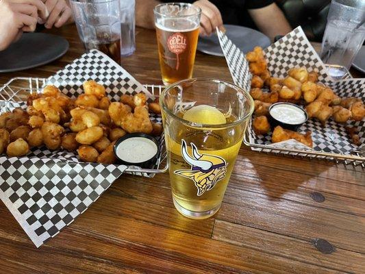 Scrumptious cheese curds