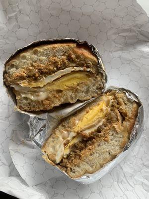 Chorizo egg and cheese