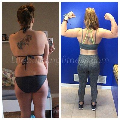 Kaitlyn's 8 month transformation