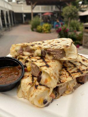 Southwest Quesadilla with Tri-Tip