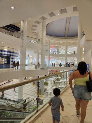 Inside the mall