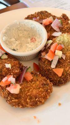 Fried Zucchini Fritters