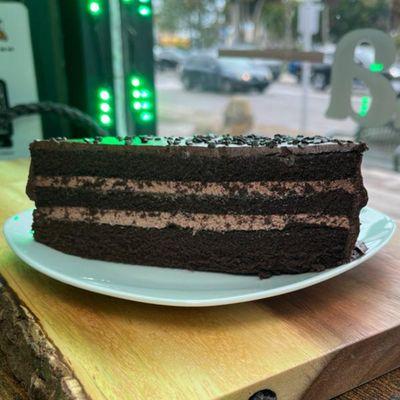 Try our chocolate fudge cake