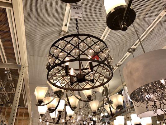 Gorgeous chandeliers