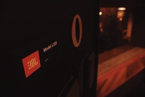 JBL at MountainHouse Recordings/Sound West Studio in Tacoma, WA