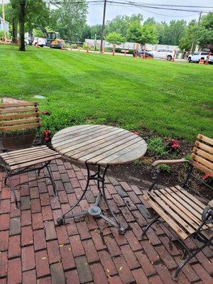 Table and chairs