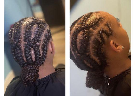 Feed-in braids