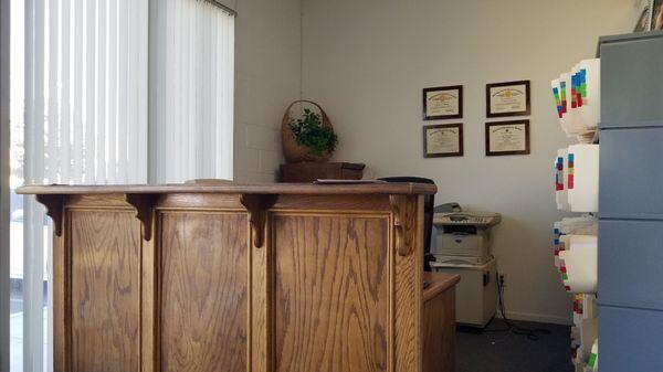 Front desk