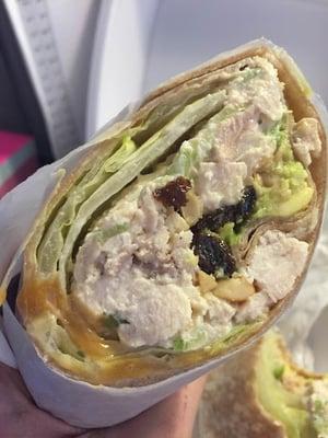 California Chicken Salad Wrap!