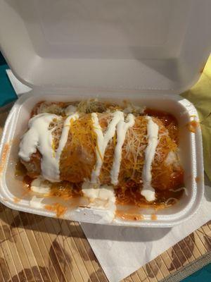 Breakfast Wet Burrito