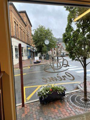 Nice view of Bath from inside.