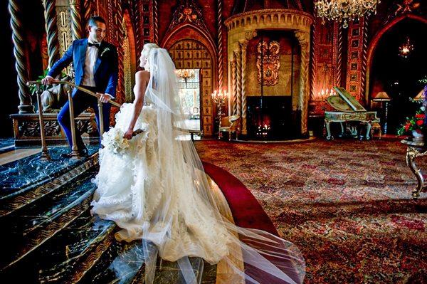 Wedding at the Beautiful Mar A Lago Club in Palm Beach, FL