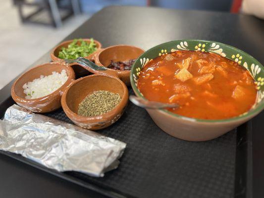 Menudo tamaño regular