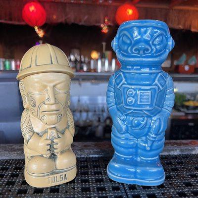 Tiki mugs