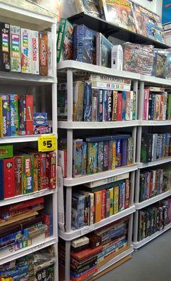 Lots of old & new board games. Even vintage board games! All are inspected and complete!