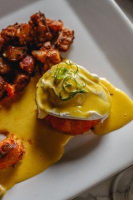 Lobster Benedict at Sunday Brunch