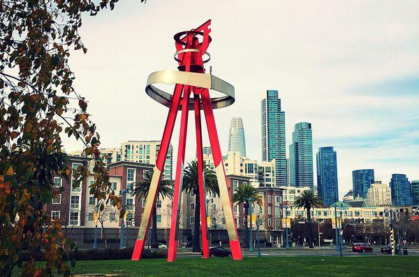 South Beach Park looking Downtown