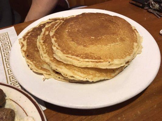 Pancake that comes with big breakfast