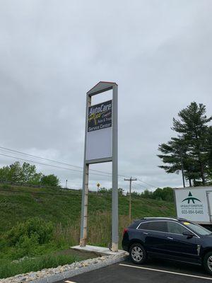 Main sign off of Rt 111