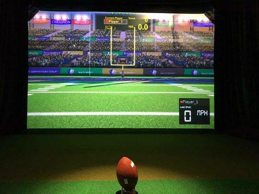 Football on the HD Sport Simulators.