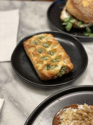 Spinach pastry