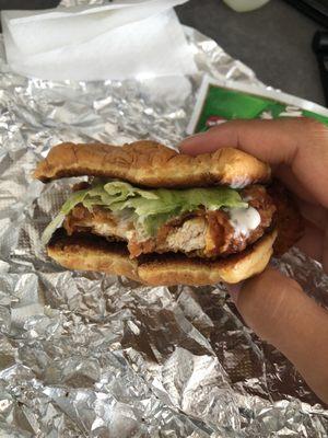 GiGi's Select Country Buttermilk Spicy Honey Crispy Chicken Cutlet Sandwich