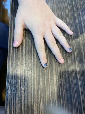 Kid's manicure