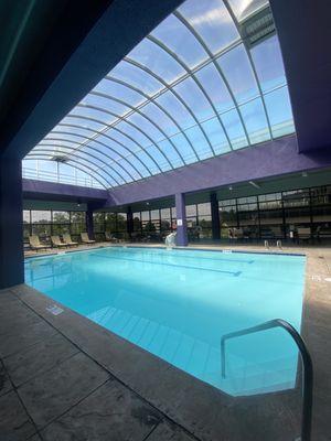 Pool on the second floor