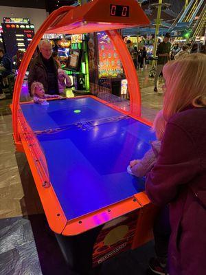 Air hockey