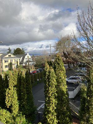 View from the Queen Anne office !