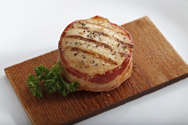 Bacon wrapped Turkey Filet