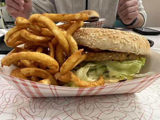 Vegetarian burger