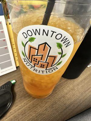 Passion fruit Mango Tea