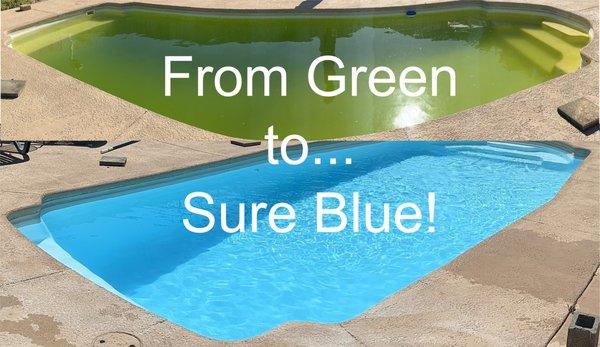 Let us solve your pool water problems!