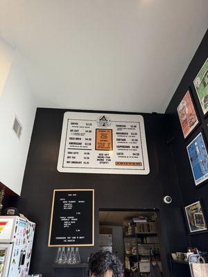 Regular menu