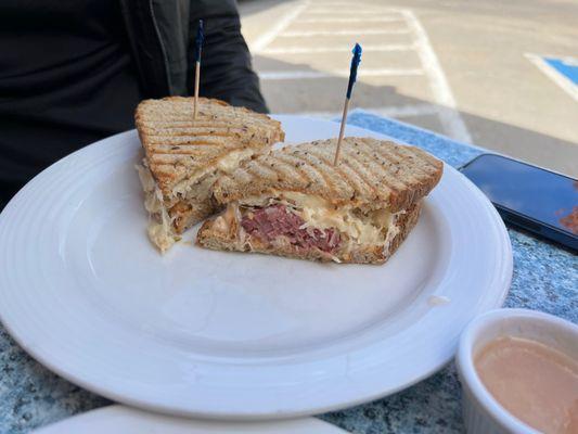 Reuben. Yum!