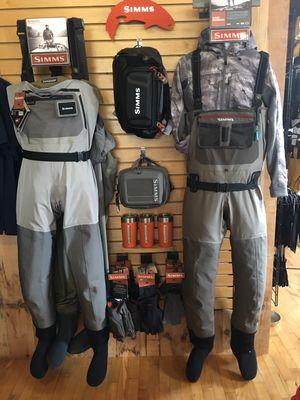 Waders from Simms,Patagonia and Redington