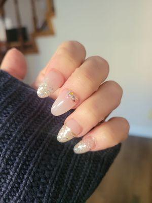 New Years nails. Super cute!!