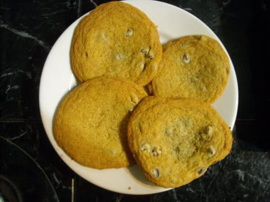 Chocolate Chip cookies,  freshly made from scratch!