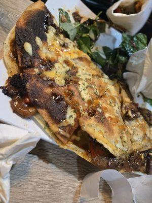 Oxtail quesadilla