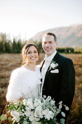 Wedding makeup and hair